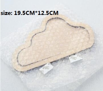 Nordic Style Moon Rabbit Bunny Wooden Wall Sticker Decor DIY Wood Craft Decoration For Children Baby Bed Room Nursery Design